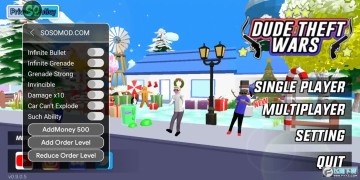 DudeTheftWars���°����ò˵�mod��