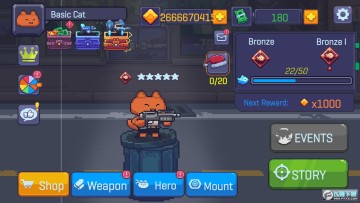 超级力量喵咪枪手无限金币版 超级力量喵咪枪手无限金币版