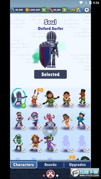 subwaysurf�г�����ɫ�Ѷ��϶����ò˵��� 