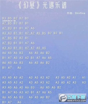 光遇琴谱数字简单版_光遇琴谱25首_光遇键位谱 光遇琴谱数字简单版_光遇琴谱25首_光遇键位谱