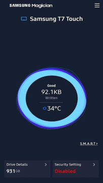 Samsung Magician(三星移动固态硬盘app官方版) Samsung Magician(三星移动固态硬盘app官方版)