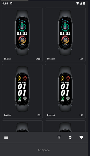 С֭h9PڼAPPd°(Mi Band 9 Faces)2.9؈D2