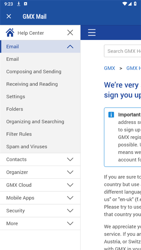 GMX Mailٷ׿v7.62.2ͼ3