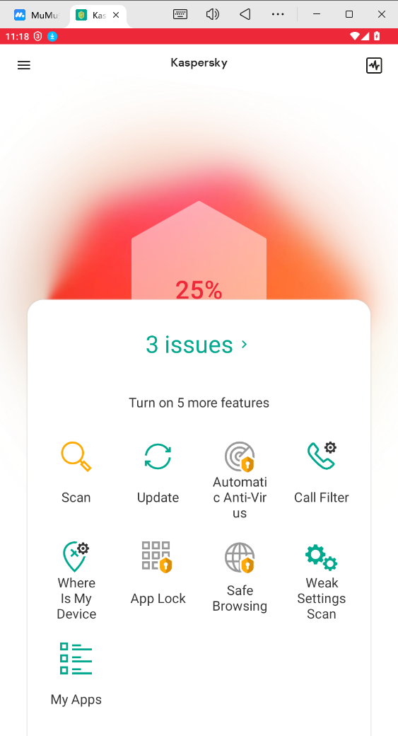 卡巴斯基杀毒软件安卓版11.91.60.498截图3