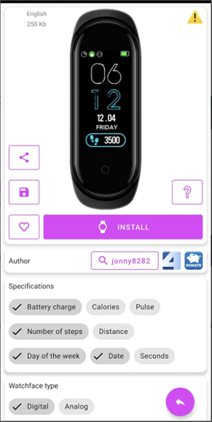 MiBand5手表faces下载最新版本3.2.1截图0
