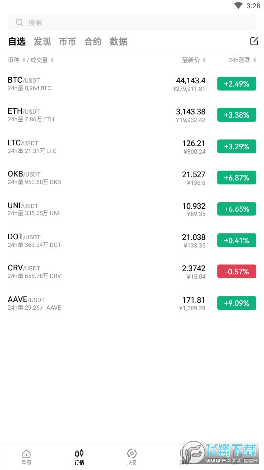 比特币报价app安卓版(okx)v6.143.0截图1