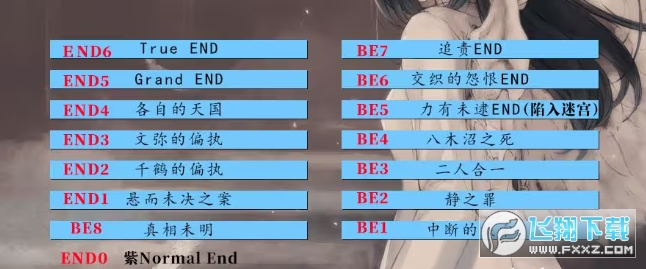 天之少女中文全结局攻略_天之少女各结局达成条件图文详解 天之少女中文全结局攻略_天之少女各结局达成条件图文详解