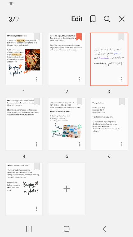 SamsungNotesǱʼǰ׿ֻ4.9.06.8ͼ4