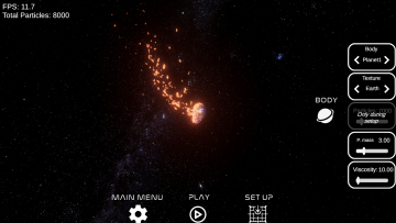 太空碰撞模拟器中文版 太空碰撞模拟器中文版