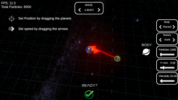 太空碰撞模拟器中文版 太空碰撞模拟器中文版