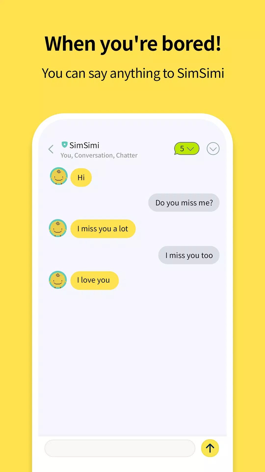 SimSimi AIappٷ°v8.9.3׿ͼ1