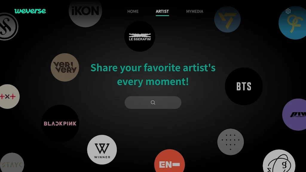 Weverse TV app°2.12.0.tvͼ2