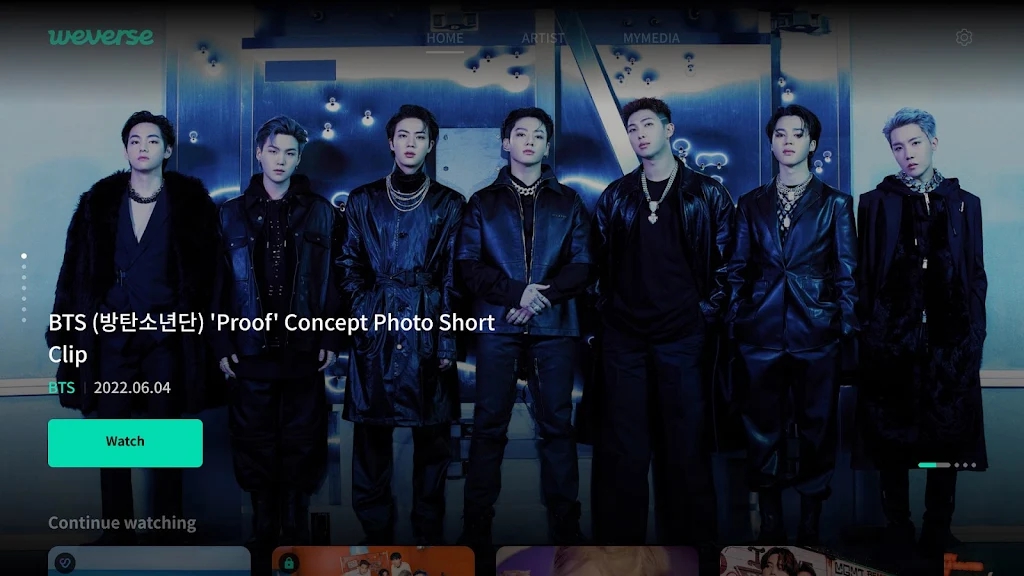 Weverse TV app°2.12.0.tvͼ3