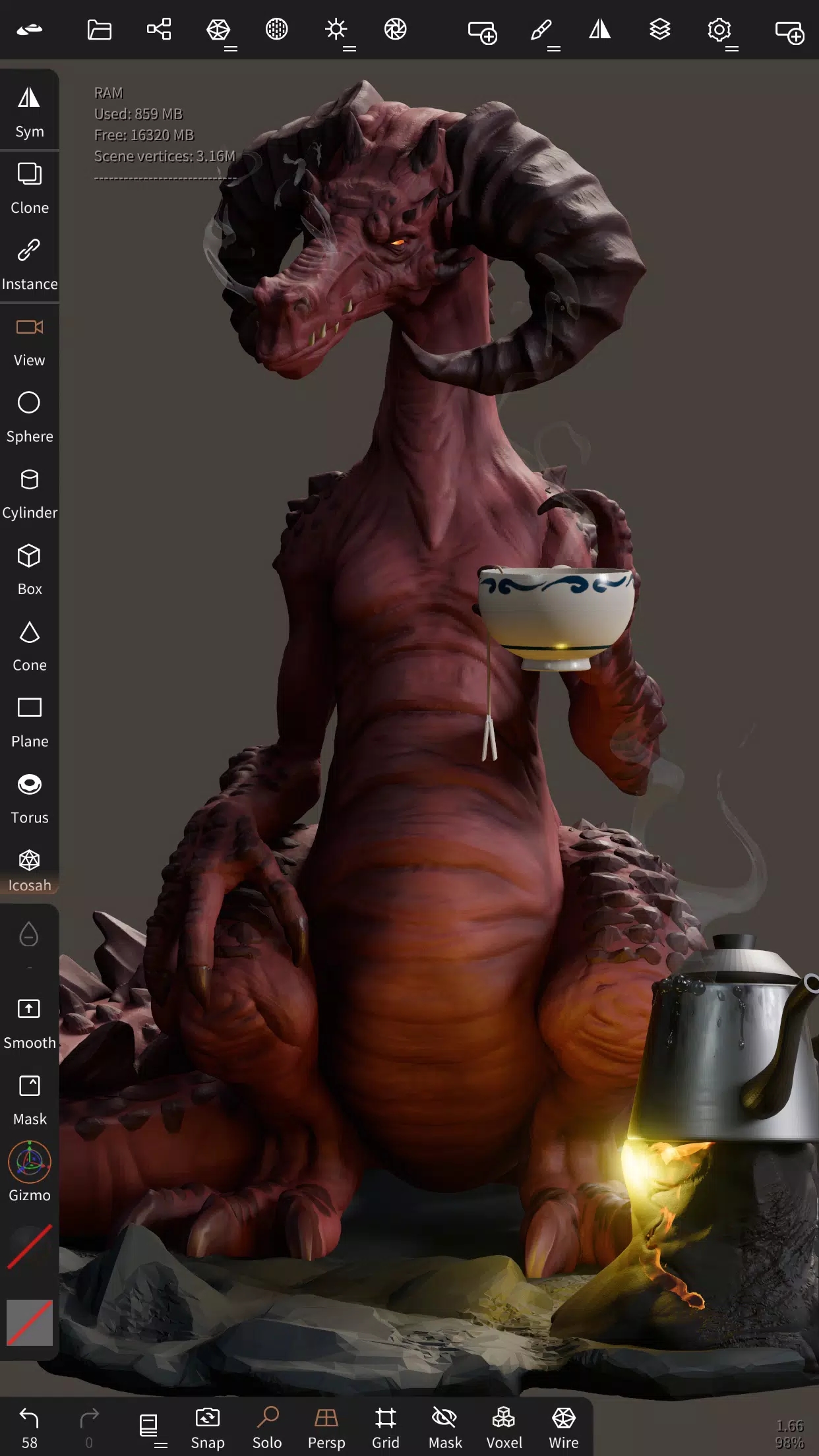 Nomad3Dģappٷ(Nomad Sculpt)v2.2첩ڽͼ2