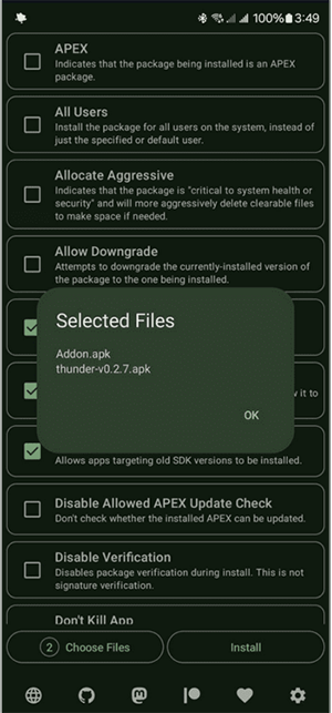 Install with Options׿ֻ0.8.0ͼ3