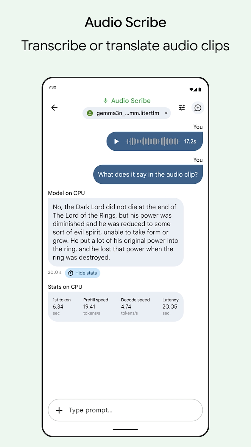 ȸai˹ƽ̨(Edge Gallery)v1.0.7׿ͼ0