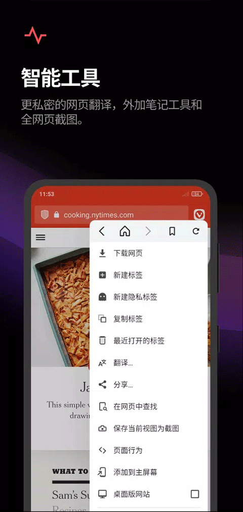 vivaldi׿عٷ7.5.3737.205ͼ1