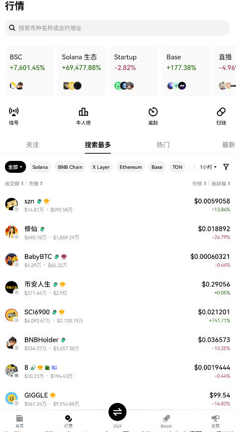 OKX全球交易中心官方正版v6.154.0最新版截图0