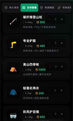 赛博徒步之生死鳌太线模拟器官方版1.0免费版截图3