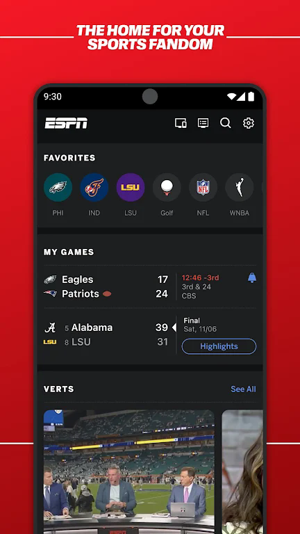 ESPN����ֱ��app��׿��8.8.0��ͼ3