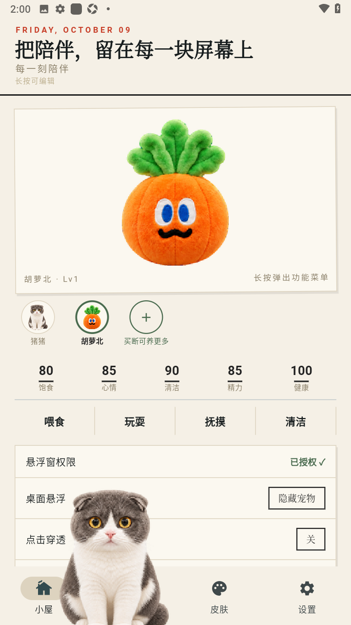 Mochi桌宠app手机免费版 Mochi桌宠app手机免费版