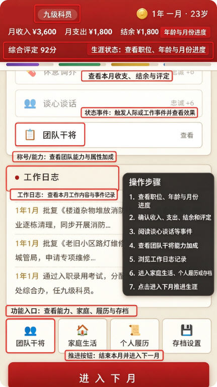 仕途2人生模拟器最新版本 仕途2人生模拟器最新版本