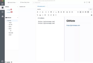 GitNote for Mac(��ƽ̨�ʼ�����) Markdown�༭������������ ��ͼ