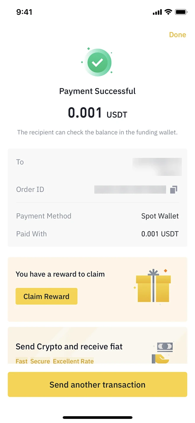 Binance Pay����Ǯ���ٷ�����ɨ��֧��ת�˲�����ͼ