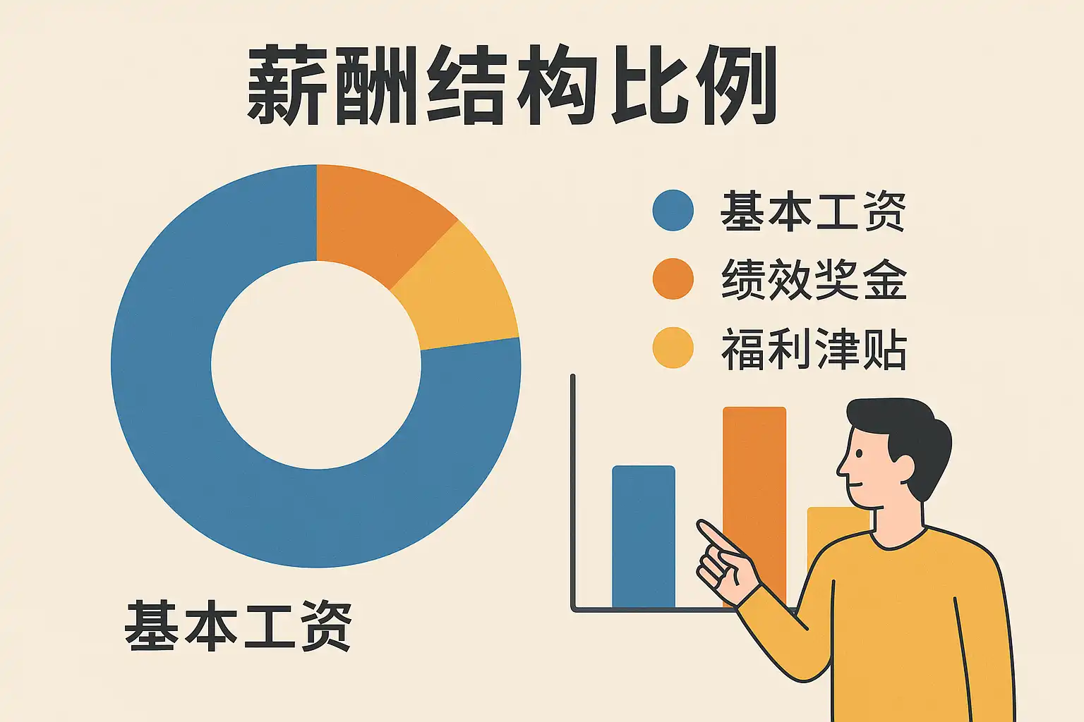 工人乐招聘薪资待遇对比 工友看工资条的场景图