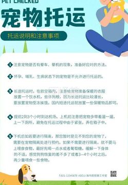 联宠方舟宠物托运交付提货注意事项