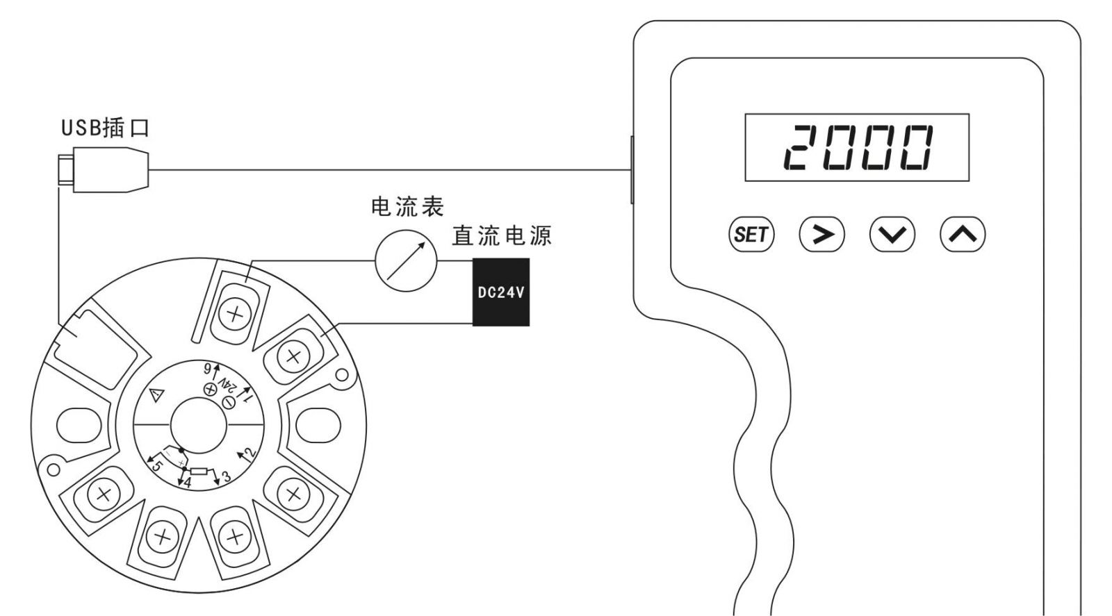 迪元手操器使用教程与常见问题解析 现场调试接线操作实拍图