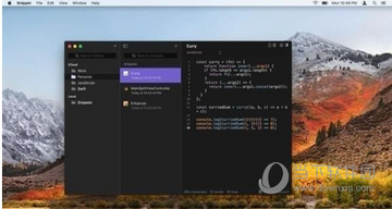 Snipper App for Mac(代码片段管理工具) 分类标签设置与快捷键配置界面