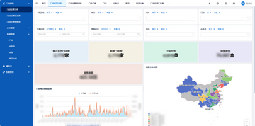 菜集旺商家版经营数据看板与评价管理截图