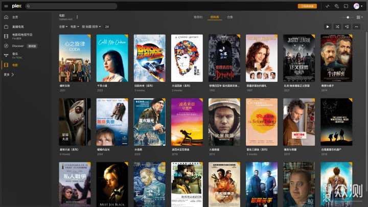 Movie Explorer Pro for mac(电影资源管理器) 电影海报墙界面展示