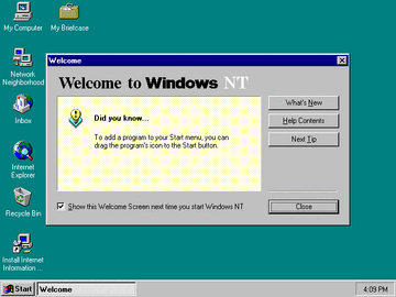 Windows NT PC�������������;������չʾ