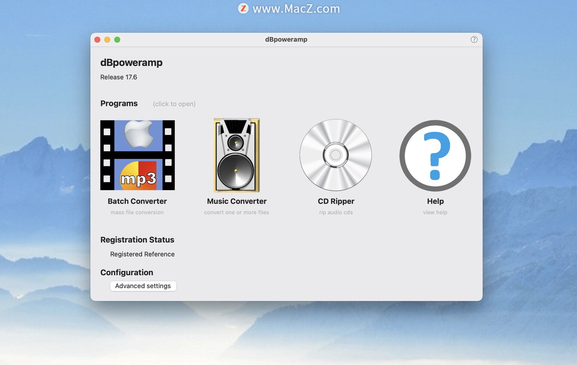 MP3音频转换大师Mac版 音频格式批量转换工具 安装界面配图