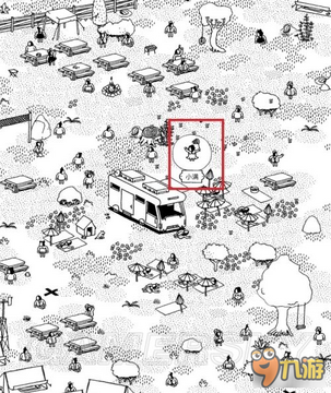隐藏的人Hidden Folks for Mac电脑版 游戏后期关卡场景 季节更新地图 苹果电脑游玩体验