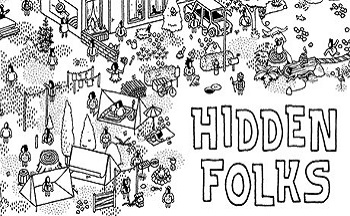 隐藏的人Hidden Folks for Mac电脑版 苹果电脑安装dmg文件拖入应用程序 操作截图