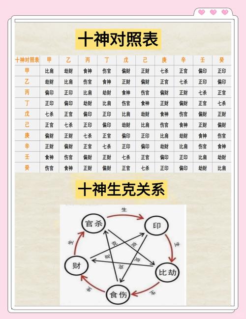 论八字排盘十神怎么定新手入门详解