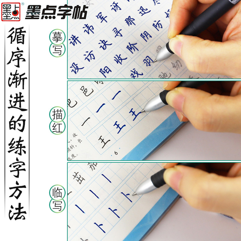 钢笔字帖成人初学者入门推荐与挑选技巧