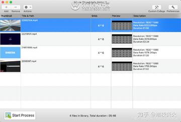 Movie Explorer Pro for mac(电影资源管理器) 使用技巧 批量导入 电影列表导出 界面截图