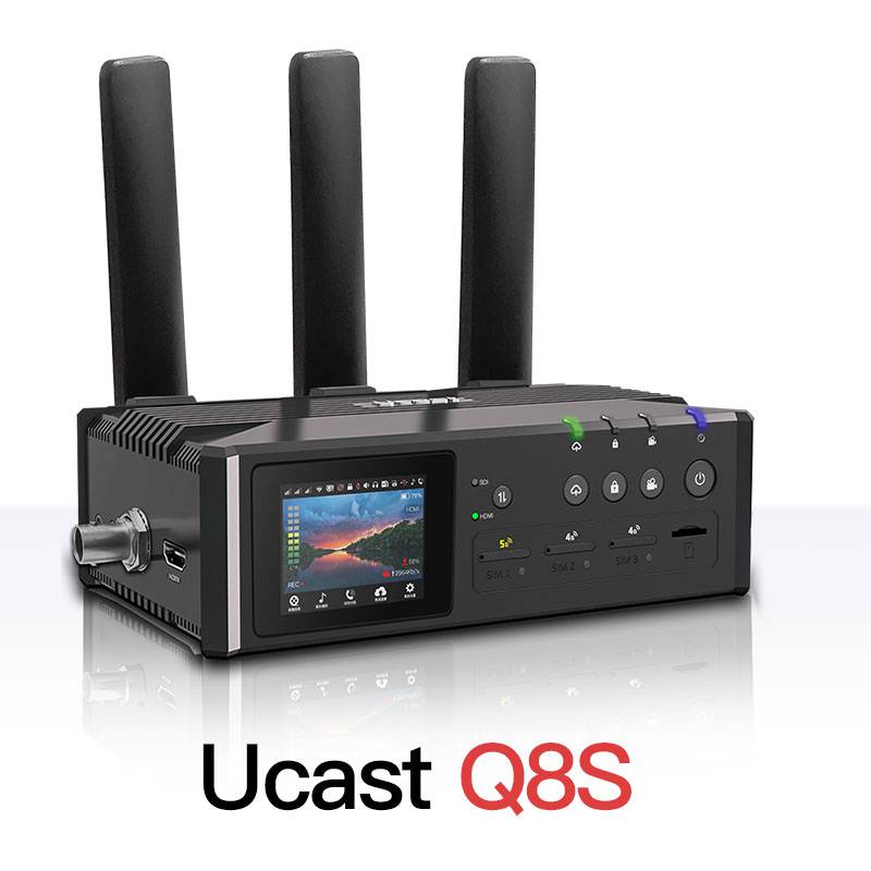 Ucast直播编码器 固件升级 APP远程控制 推流参数设置