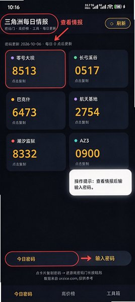 三角洲每日情报app手机最新版 三角洲每日情报app手机最新版