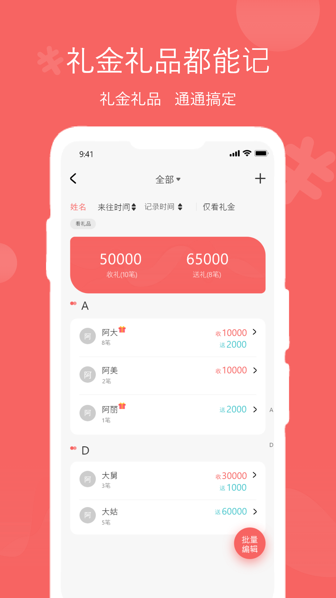 人情账簿 记录心意温暖回忆场景图