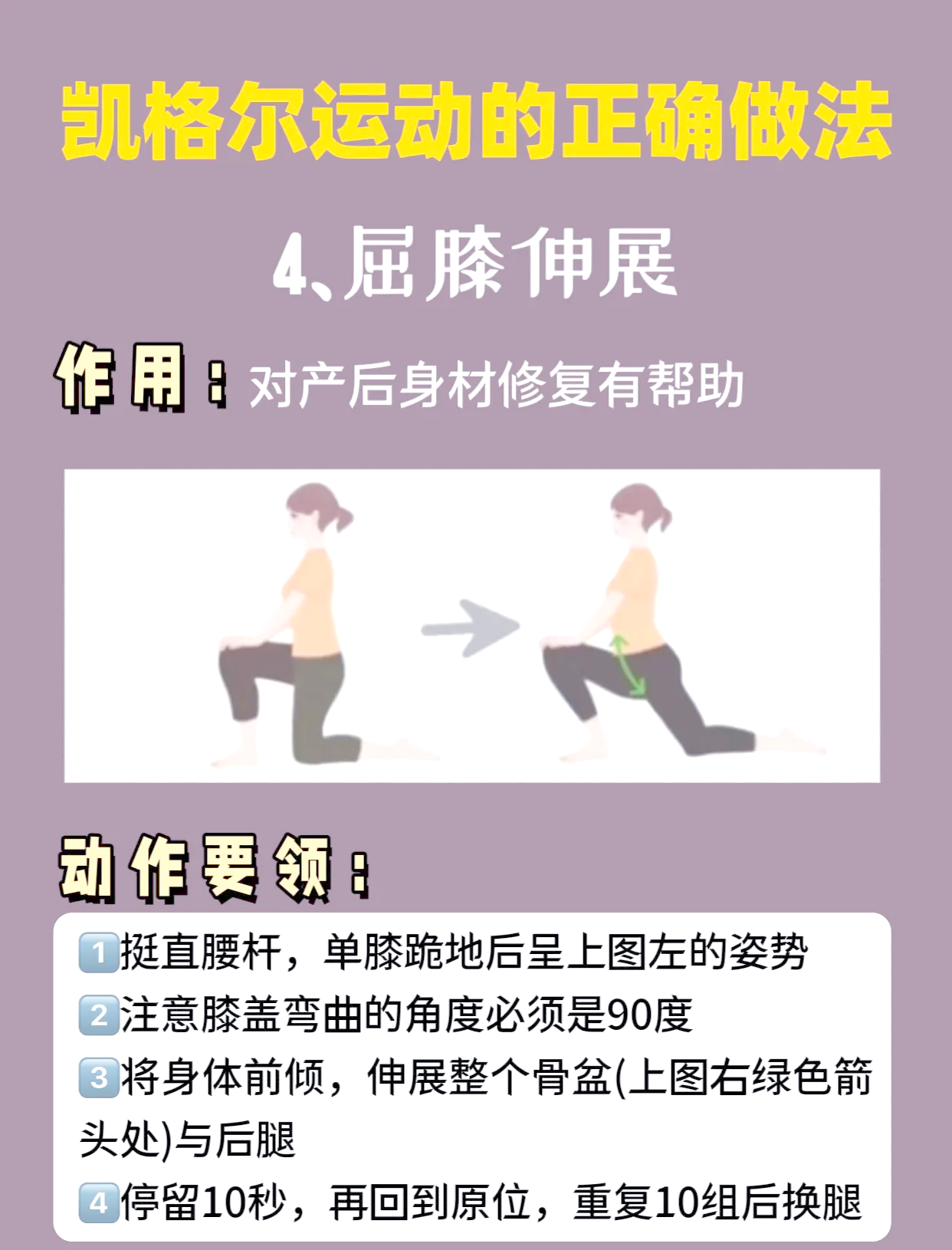 凯格尔训练日常练习场景图