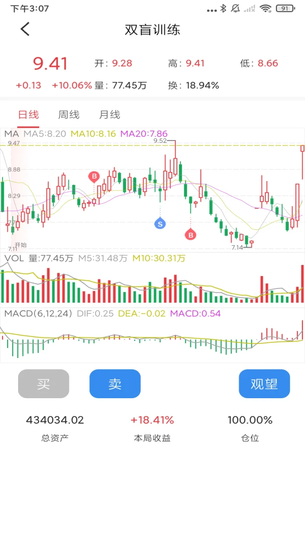 暴富K线训练助手v2.2.06安卓版截图2