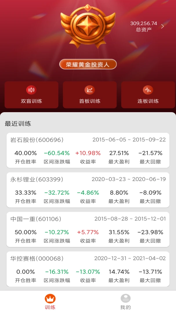 暴富K线训练助手v2.2.06安卓版截图0