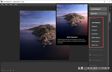 CameraBag Pro for Mac 与Lightroom滤镜效果对比界面