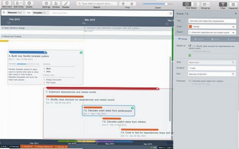 Aeon Timeline for mac(时间表格制作) Aeon Timeline for mac(时间表格制作)