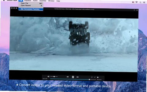 iFunia Media Player for Mac(高清媒体播放器)截图1